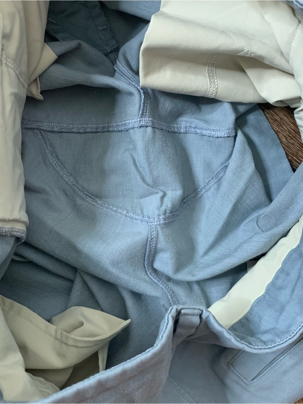 Lululemon Mens blue/ gray commission shorts 5” 33 - Picture 7 of 8